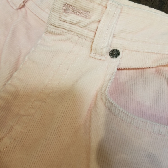 Corduroy Baby Pink Bootcut Pants - Picture 7 of 8